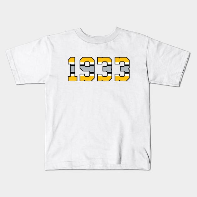 1933 | STEELERS | NFL Kids T-Shirt by theDK9